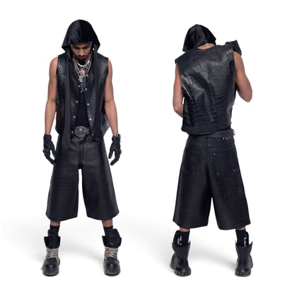 CTL LEATHER JORTS