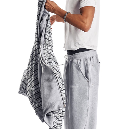 GREY TRUAMA UNIT ZIP-UP