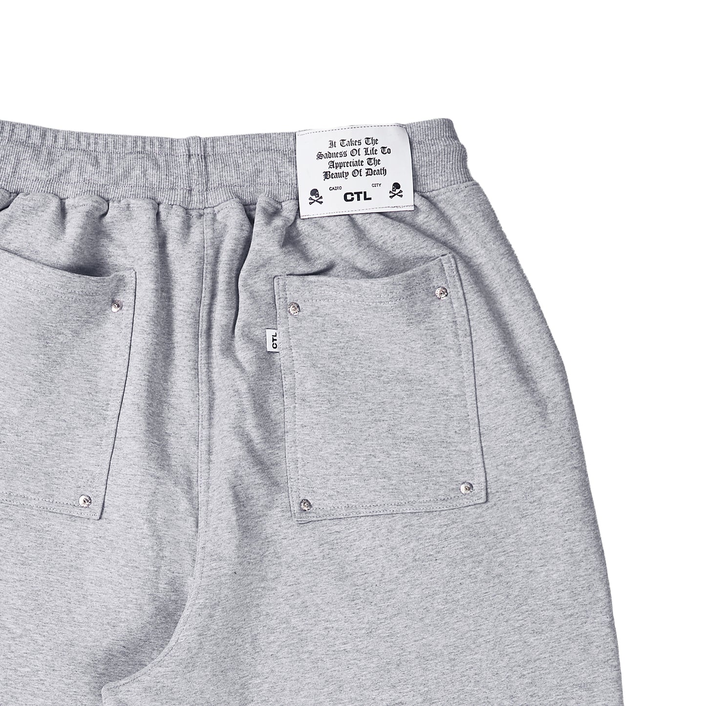 GREY TRAUMA UNIT SWEATS