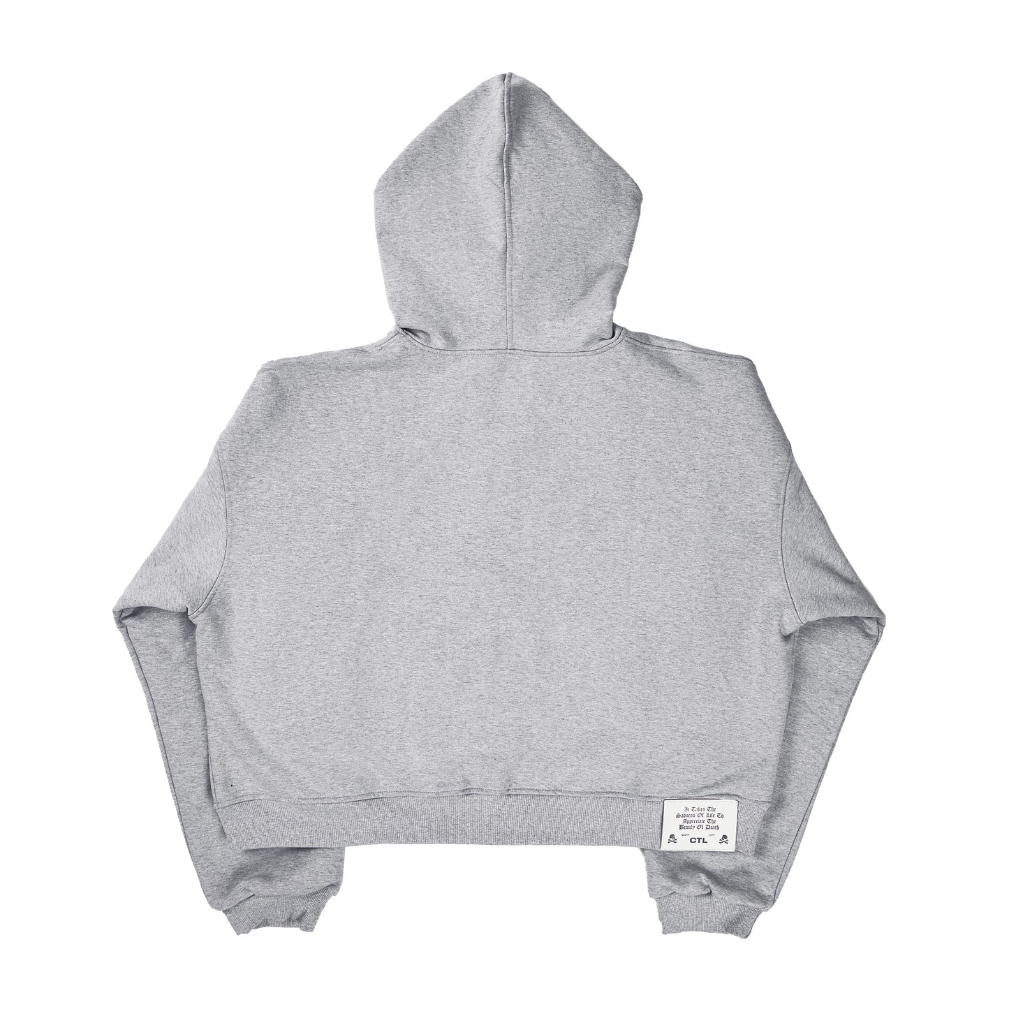 GREY TRUAMA UNIT ZIP-UP